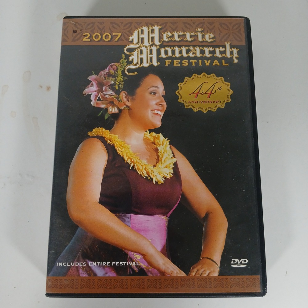 Merrie Monarch Festival DVD 2007 44th Anniversary Island Heritage 3-DVD Set